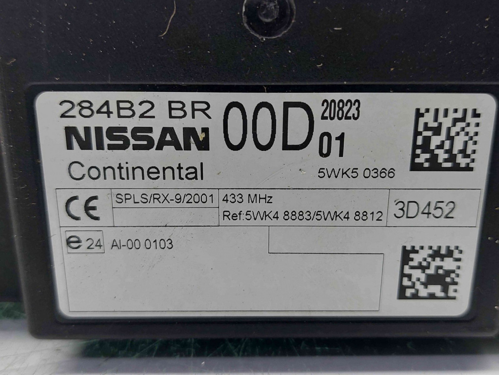 Modul confort Nissan Qashqai Facelift (2) [Fabr 2009-2013] 284B2BR