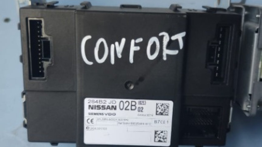 Modul confort Nissan X-Trail 2.0 DCI , transmisie manuala , an de fabricatie 2008 cod 284B2JD02B