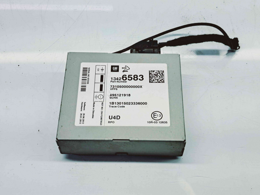 Modul confort Opel Astra J Coupe GTC [Fabr 2009-2015] 13426583