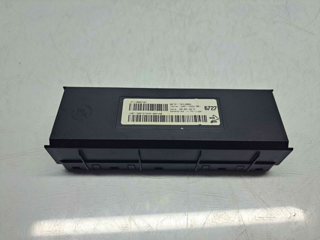Modul confort Opel Astra J [Fabr 2009-2015] 13586727