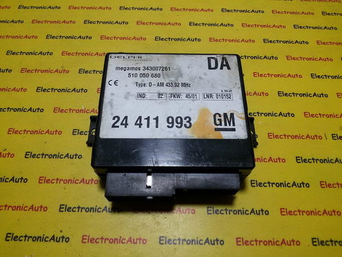 Modul Confort Opel Vectra B 24411993, 510050680