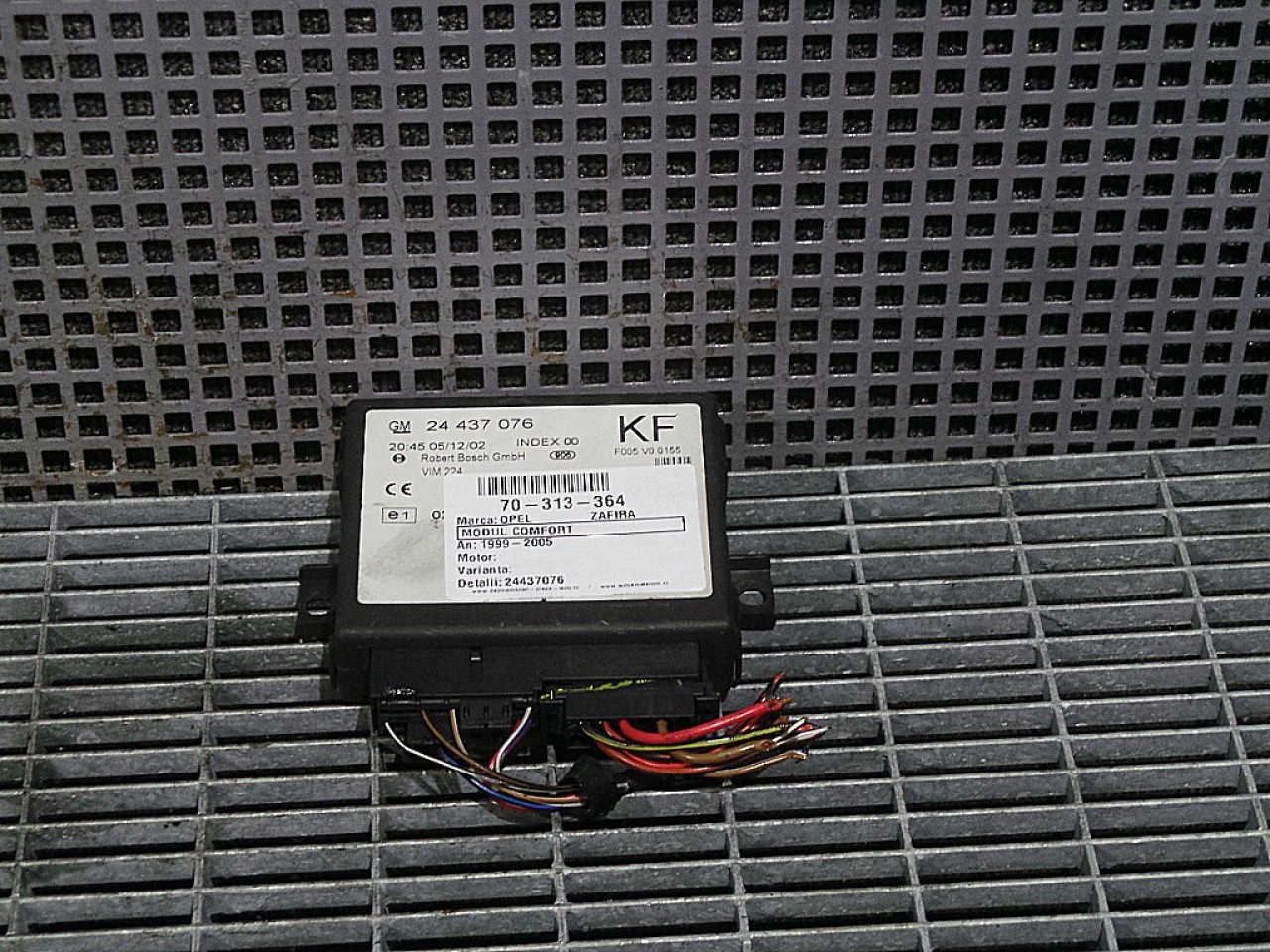 MODUL CONFORT OPEL ZAFIRA A - - (1999 2005)