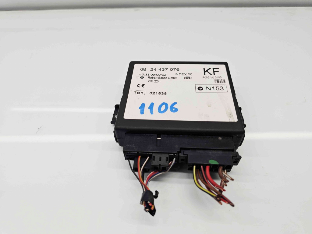 Modul confort Opel Zafira A (F75) [Fabr 1999-2005] 24437076