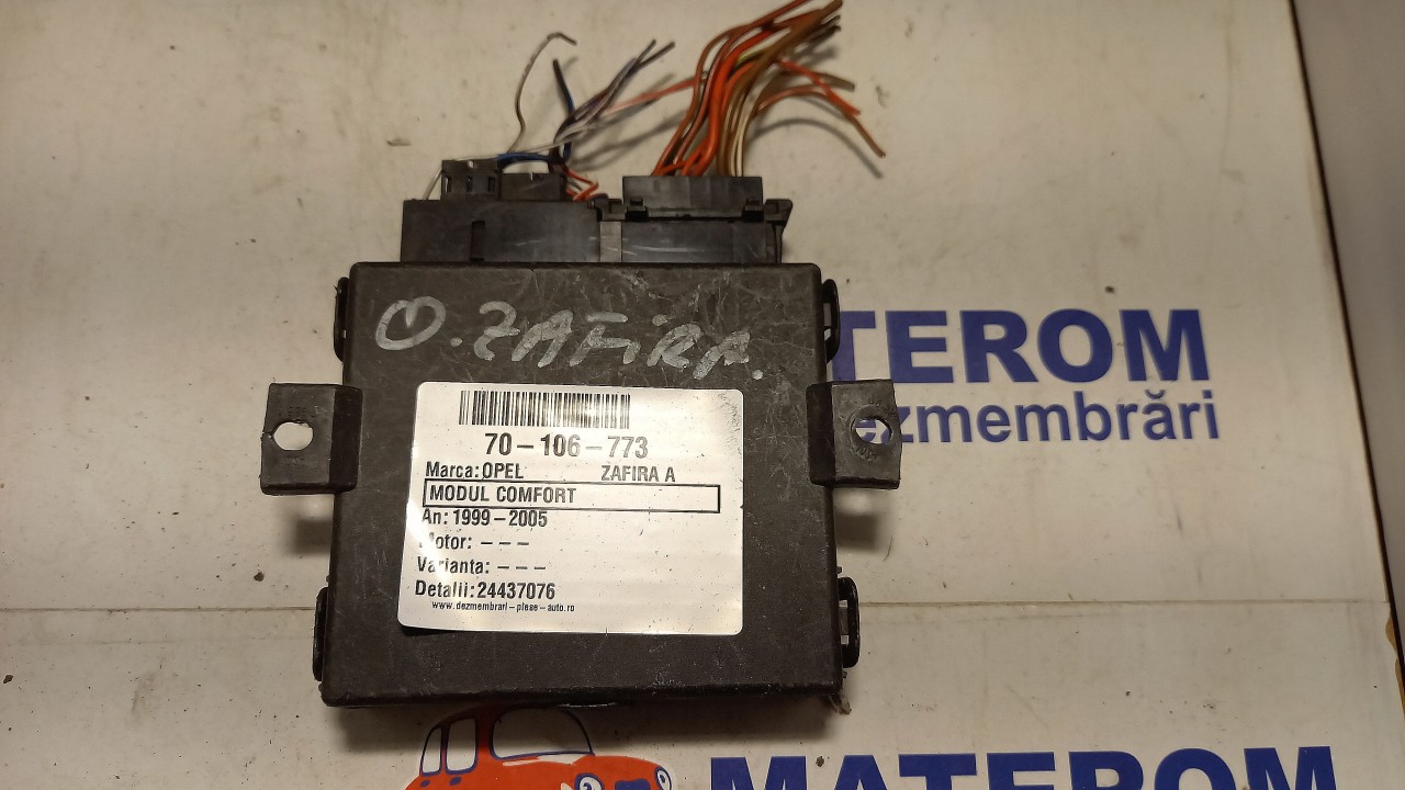 MODUL CONFORT OPEL ZAFIRA A ZAFIRA A - - (1999 2005)