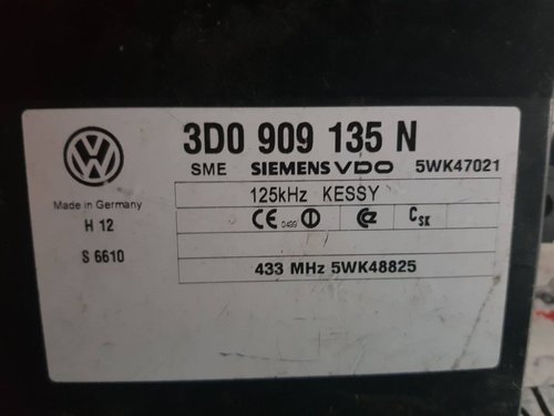 Modul confort Porsche Cayenne 955 3d0909135n