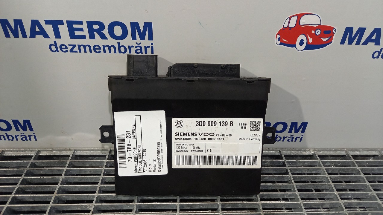 MODUL CONFORT PORSCHE CAYENNE CAYENNE - - (2003 2010)