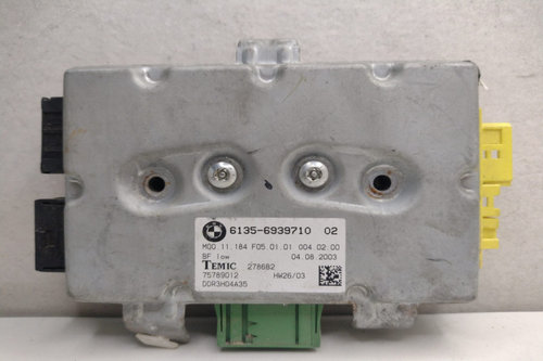 Modul Confort Portiera, cod 61356939710 6135-6939710 BMW Seria 7 E65/E66 [facelift] [2005 - 2008]