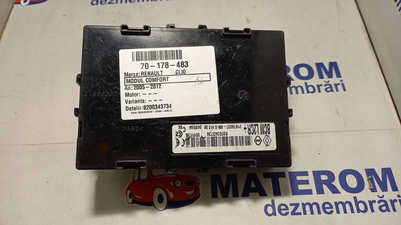 MODUL CONFORT RENAULT CLIO - - (2005 2012)