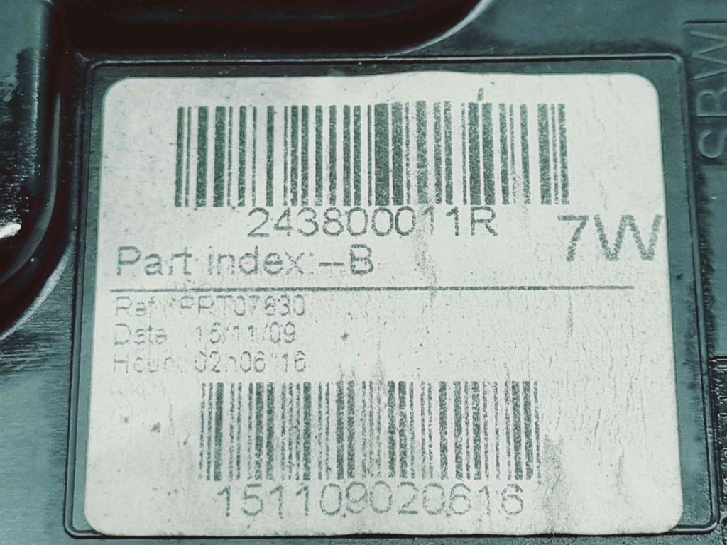 Modul confort Renault Scenic 3 [Fabr 2009-2015] 243800011R