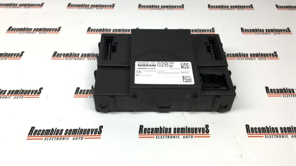 Modul CONFORT SIEMENS NISSAN QASHQAI 284B2 JD 02B / 284B2JD02B / 5WK4 9374 / 5WK49374 / 5WK4 8883 / 5WK48883 / 5WK4 8812 / 5WK48812284B2 JD 02B / 284B2JD02B / 5WK4 9374 / 5WK49374 / 5WK4 8883 / 5WK48883 / 5WK4 8812 / 5WK48812