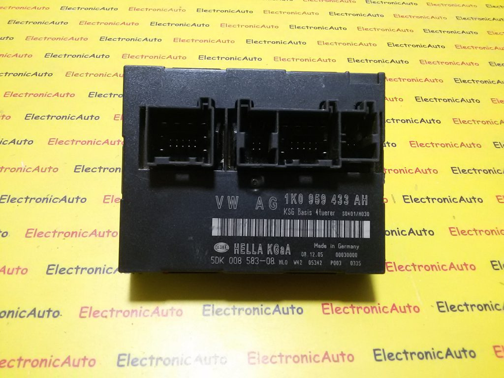 Modul Confort Skoda Octavia 1K0959433AH, 5DK00858308
