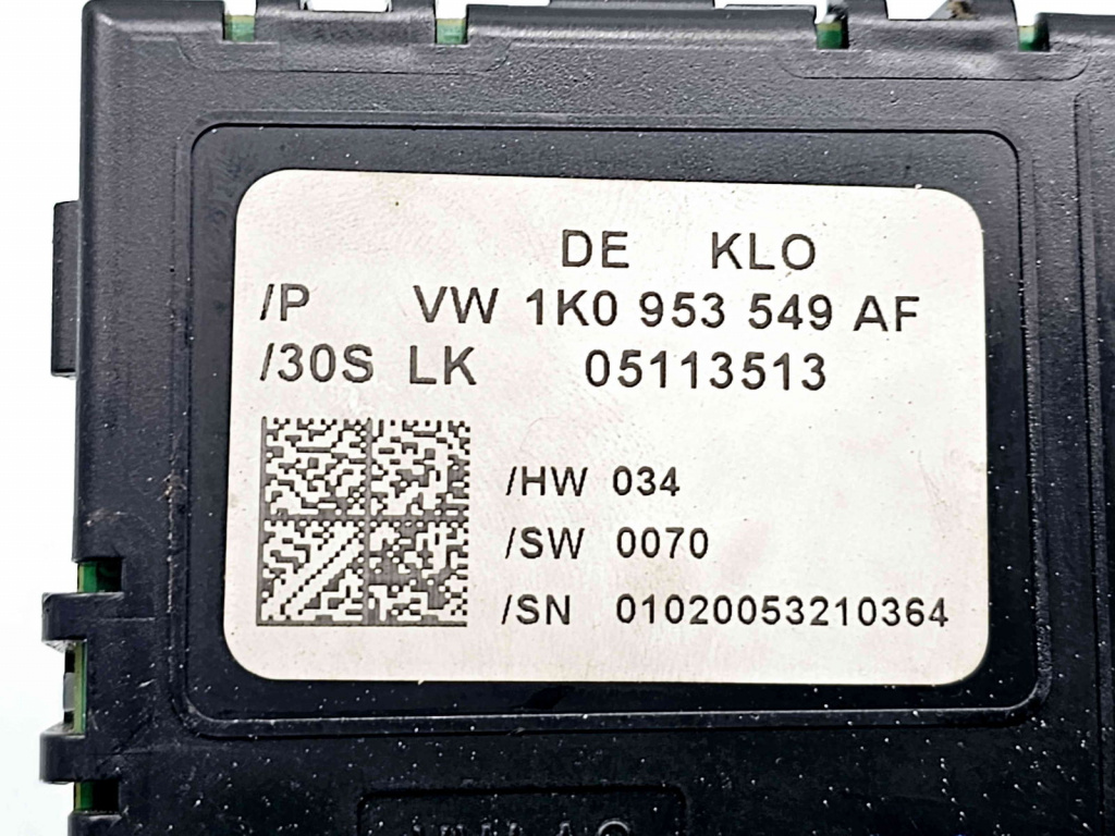 Modul confort Skoda Octavia 2 (1Z3) [Fabr 2004-2013] 1K0953549AF