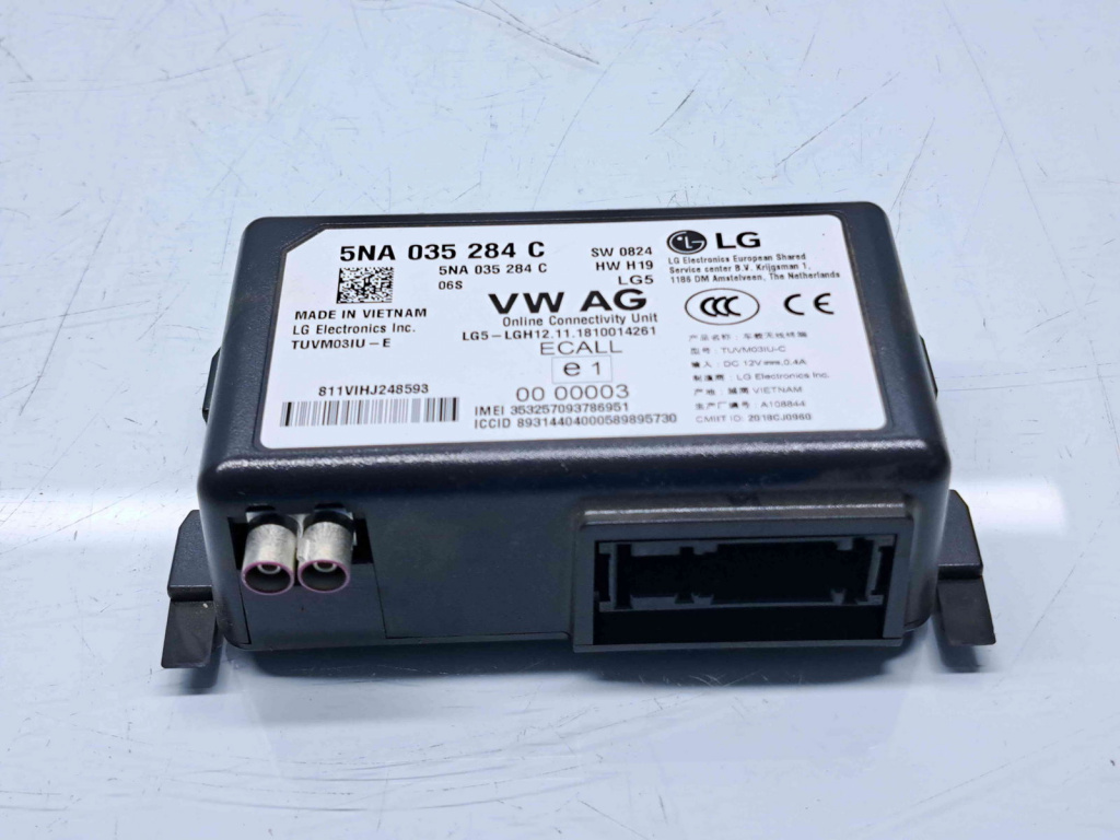 Modul confort Skoda Superb III Combi (3V5) [Fabr 2015-2024] 5NA035284C