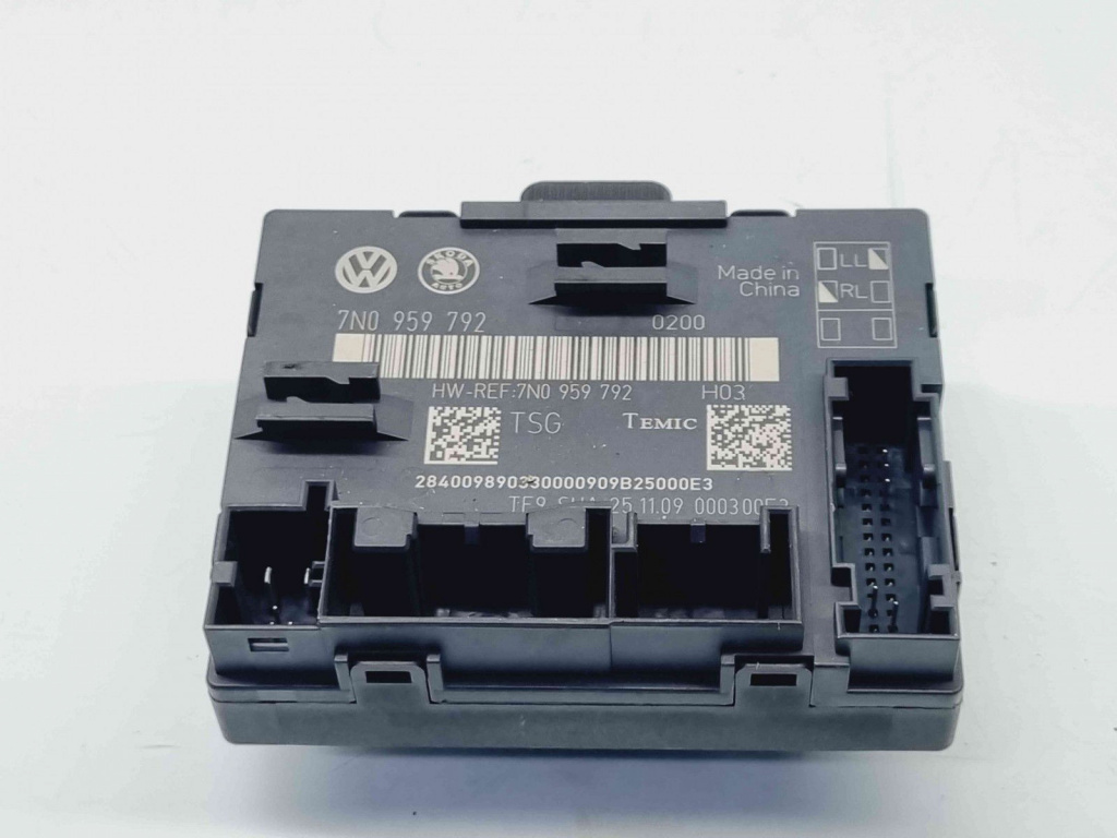 Modul confort Skoda Yeti (5L) [Fabr 2009-2020] 7N0959792