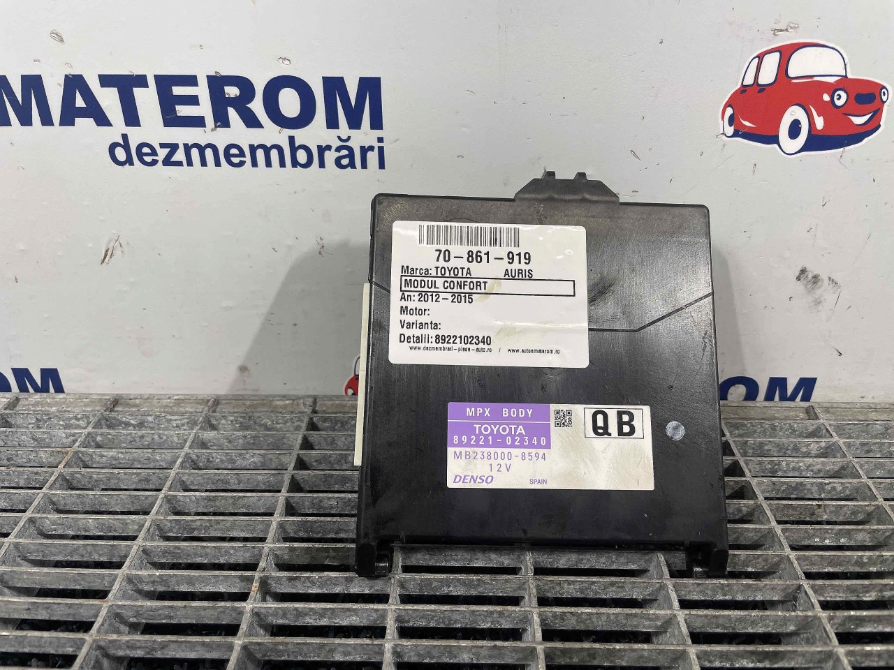 MODUL CONFORT TOYOTA AURIS AURIS - - (2012 2015)