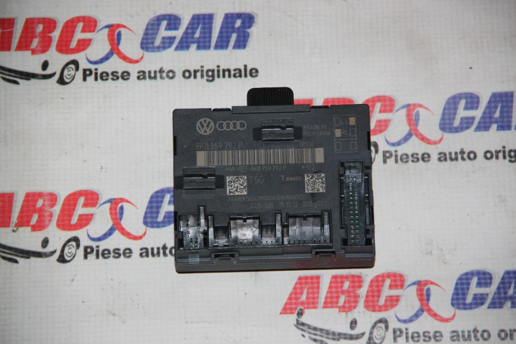 Modul confort usa dreapta fata Audi A4 8K B8 2008-2016 cod: 8K0959792P