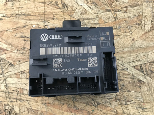 Modul confort usa dreapta fata AUDI Q5 2.0 TDI QUATTRO manual sedan 2012 (8K0959792M)
