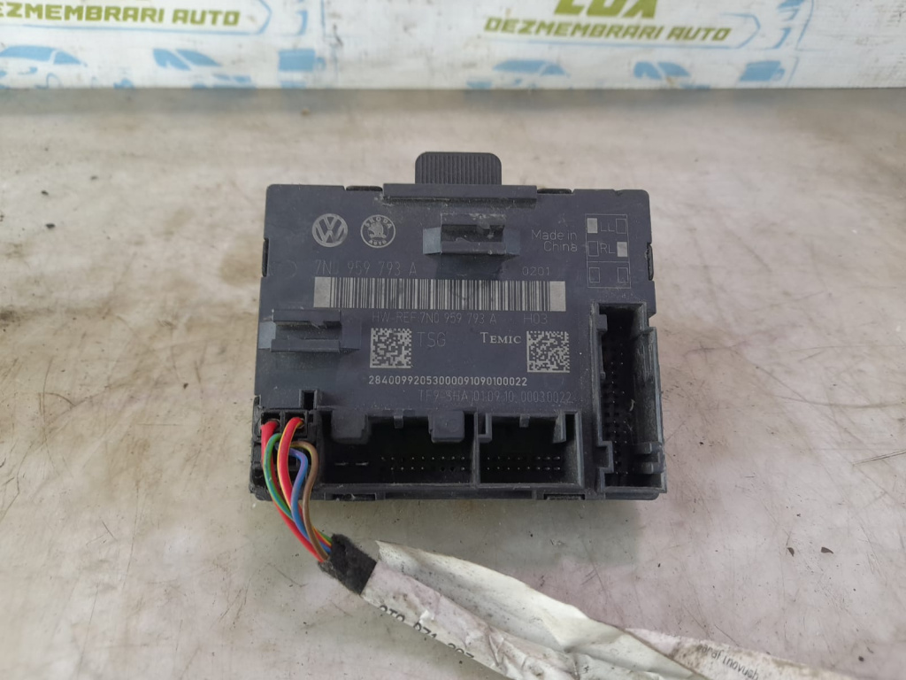 Modul confort usa fata 7N0959793A Skoda Yeti [2009 - 2014]