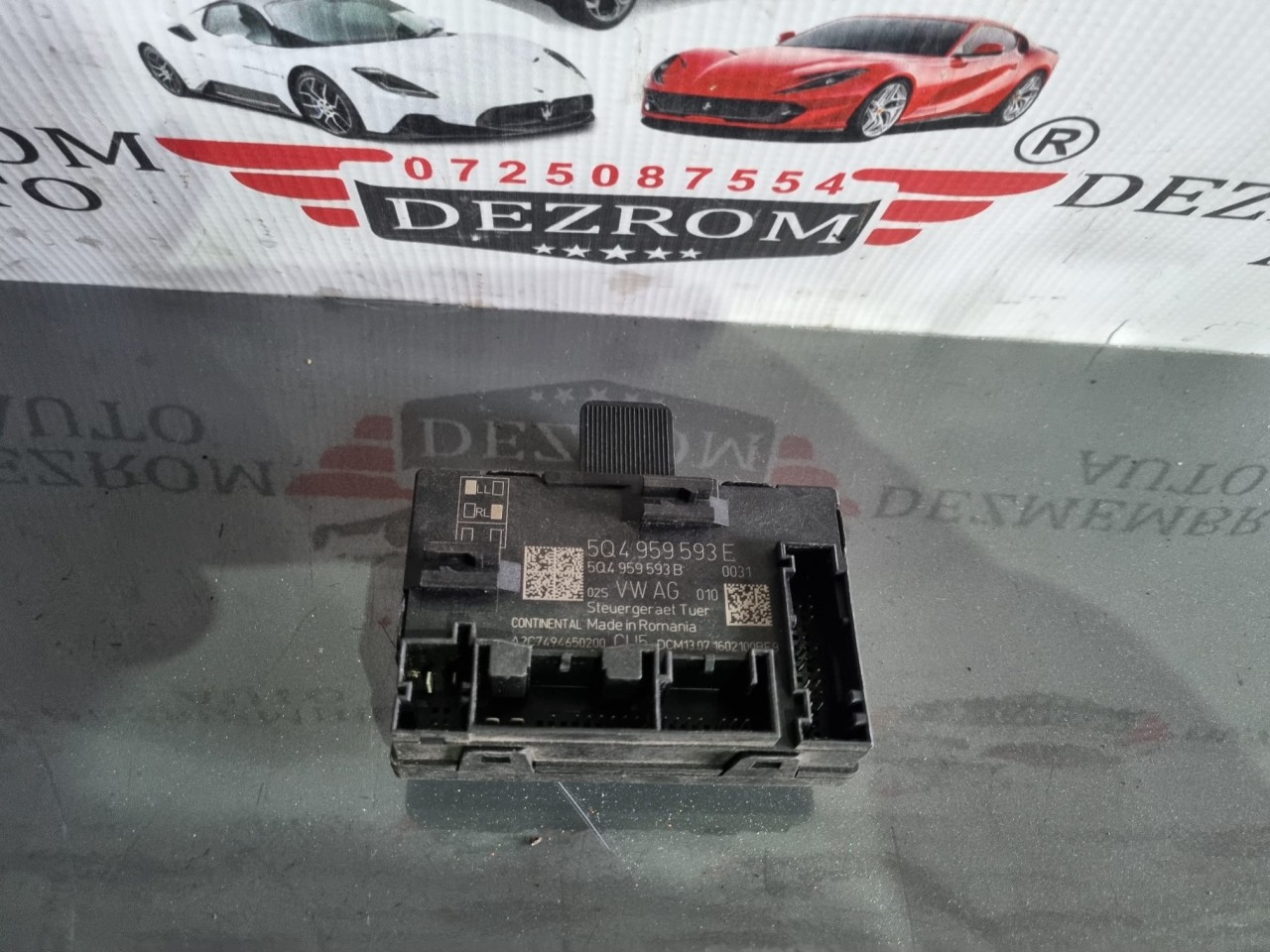 Modul confort usa stanga fata 5Q4959593E VW Jetta MK7 din 2020 pana in 2023