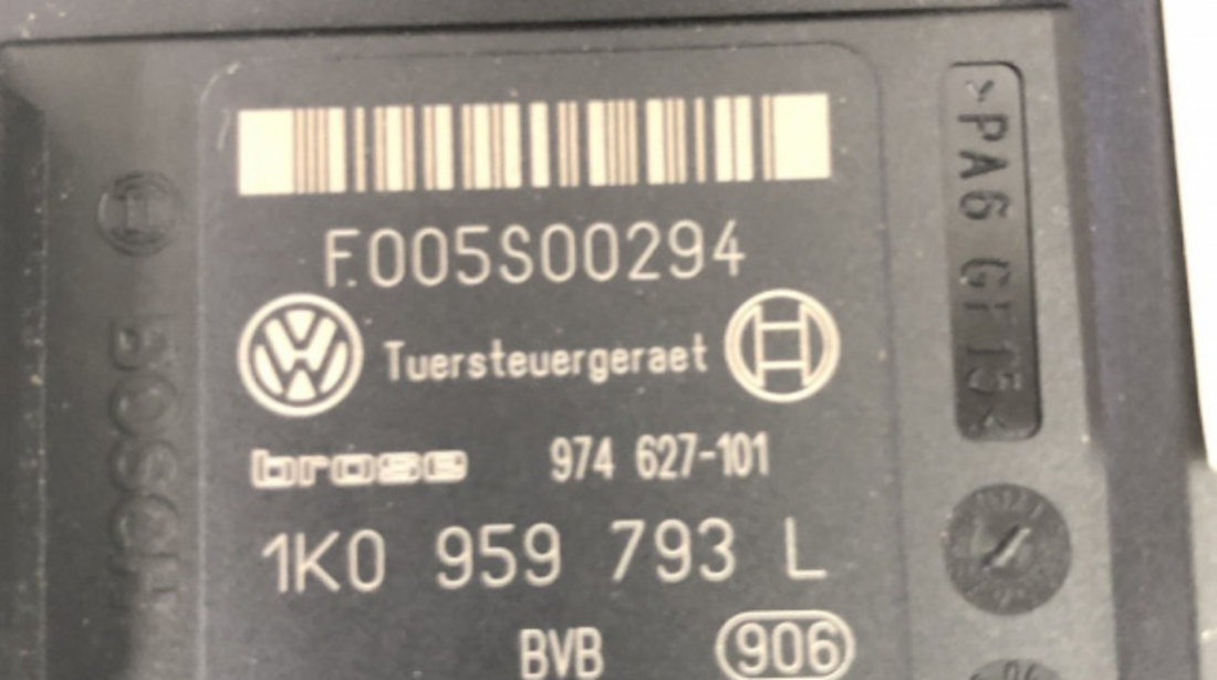 Modul confort usa stanga fata Volkswagen Passat B6 Variant 2.0 TDI 4Motion Manual, 140cp sedan 2010 (1K0959793L)