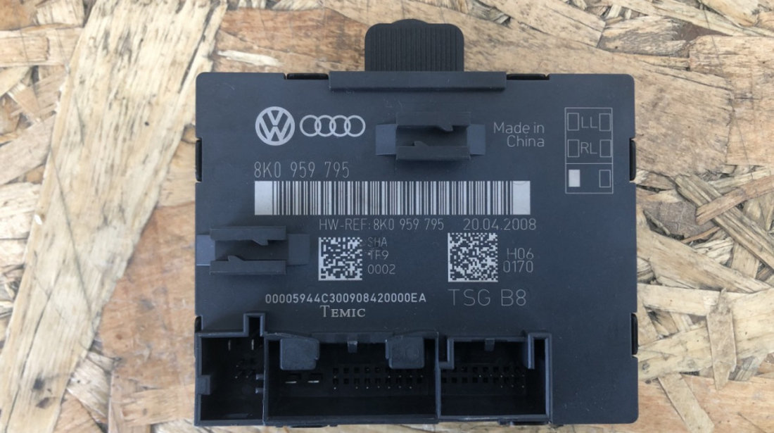 Modul confort usa stanga spate Audi A4 B8 sedan 2008 (8K0959795)