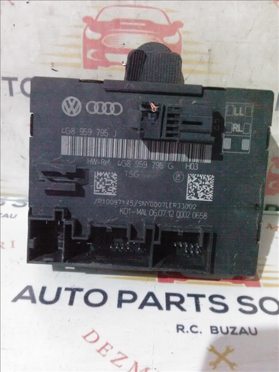 Modul confort usa stanga spate AUDI A6 3.0 TDI an fabr. 2013