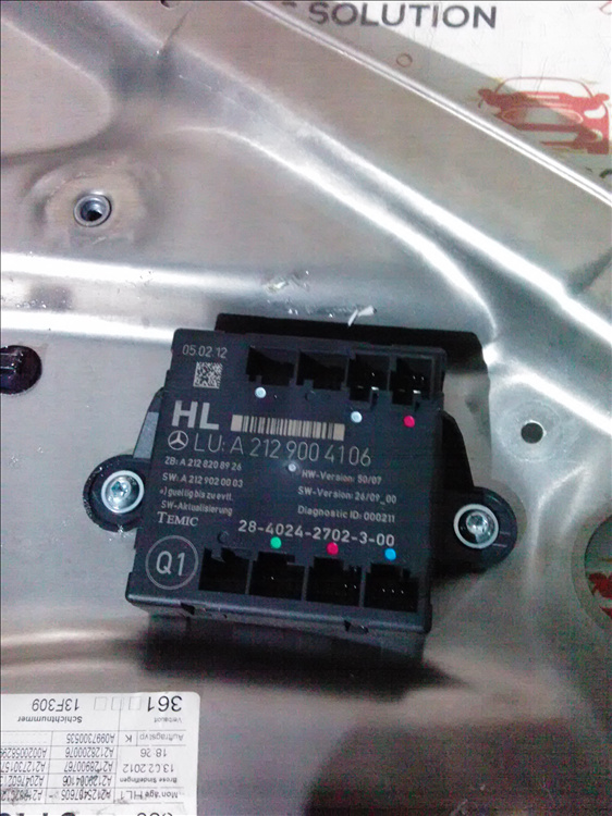 Modul confort usa stanga spate M E CLASS an fabr. 2011