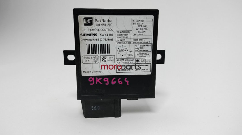 Modul confort Volkswagen Caddy (9K9) 2000 1.9 SDI OEM 1L0959800