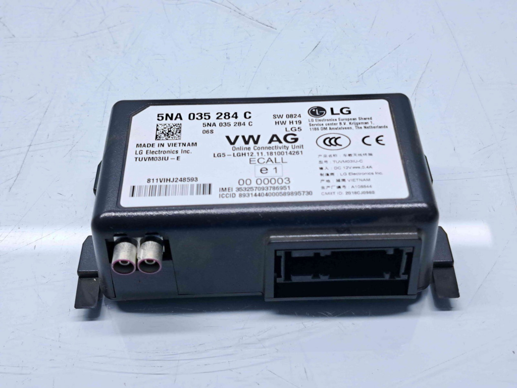 Modul confort Volkswagen Golf 7 (5G) [Fabr 2014-prezent] 5NA035284C
