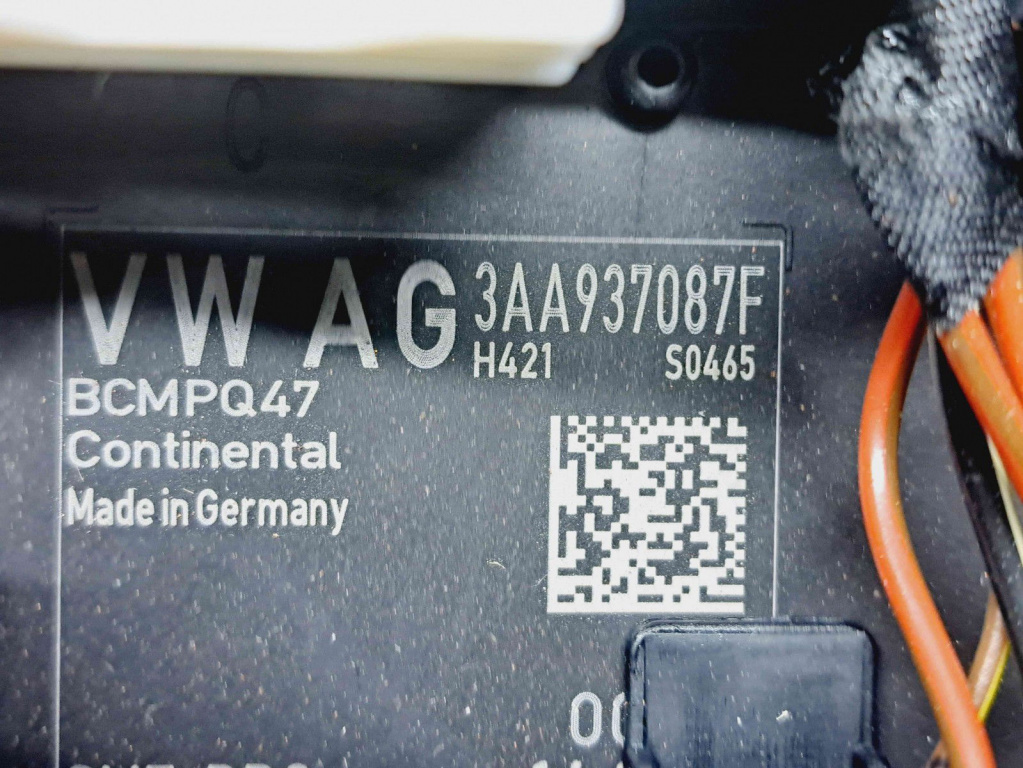 Modul confort Volkswagen Passat B7 (362) [Fabr 2010-2014] 3AA937087F