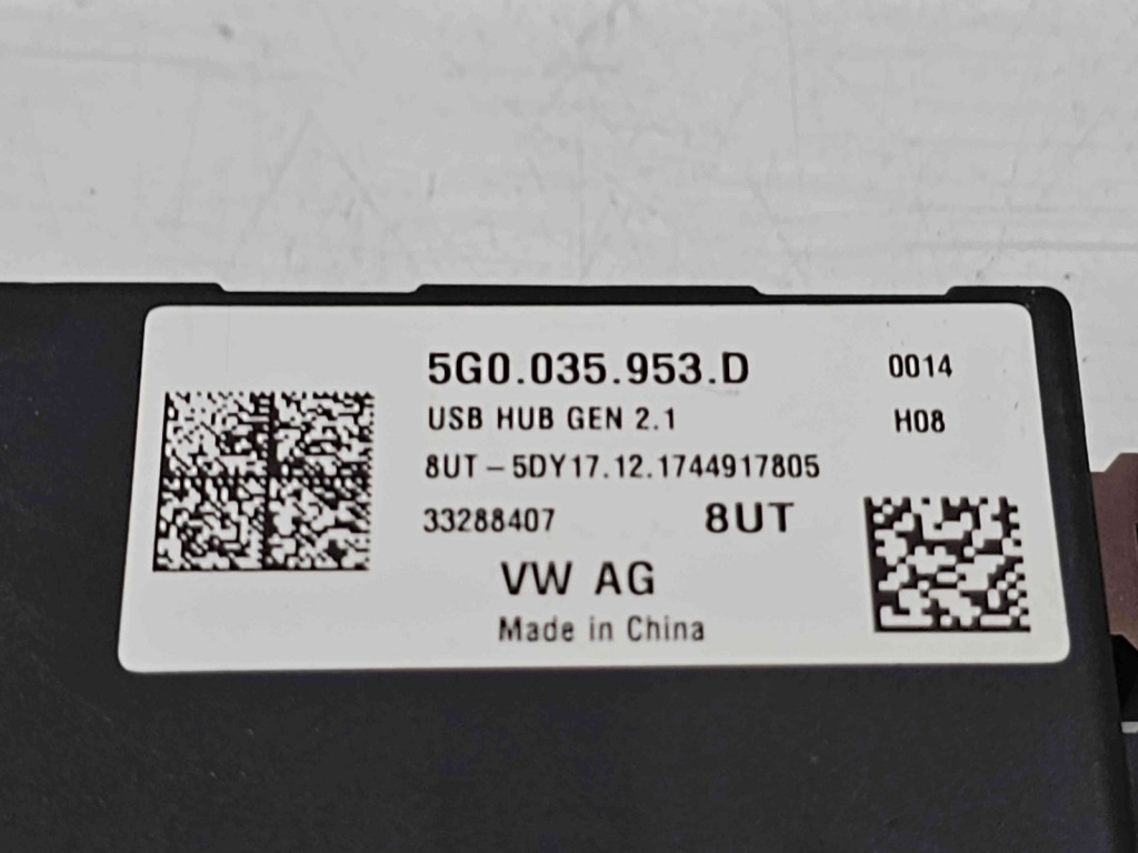 Modul confort Volkswagen Passat B8 (3G2) [Fabr 2015-prezent] 5G0035953D