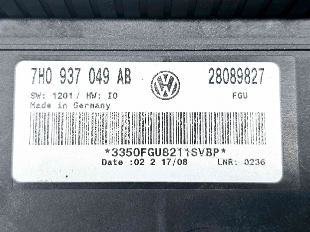 Modul confort Volkswagen Transporter 5 (7HB, 7HJ) [Fabr 2004-2013] 7H0937049AB