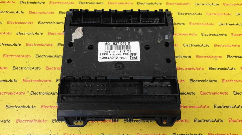 Modul Confort VW Fox, Skoda Fabia, 5WK48212, 6Q1937049D, S1S34