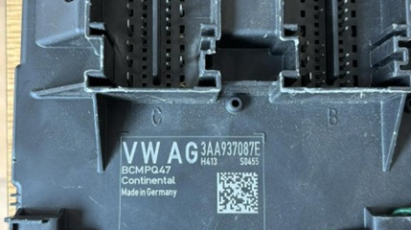 Modul confort Vw Passat B7 1.4 TSI cod motor CDG ,transmisie manuala,an 2013 cod 3AA937087E
