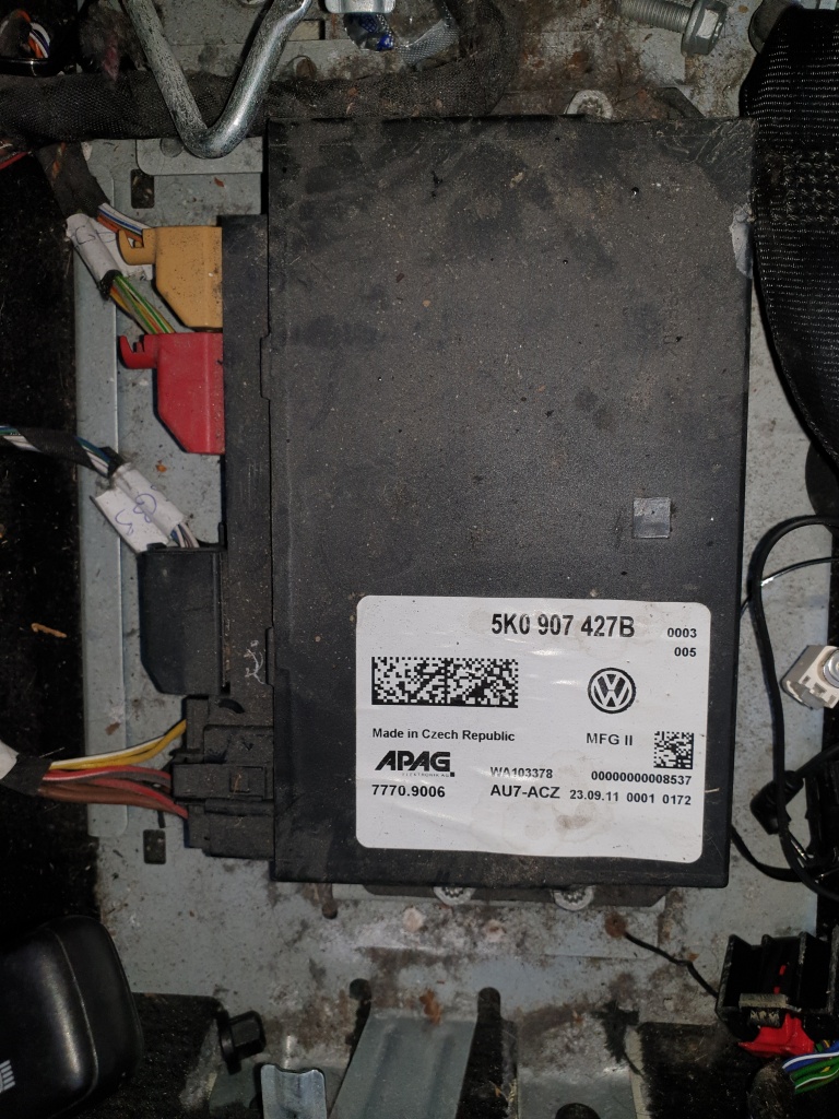 Modul Confort Vw Passat B7 2.0TDI 2012 5K0907427B