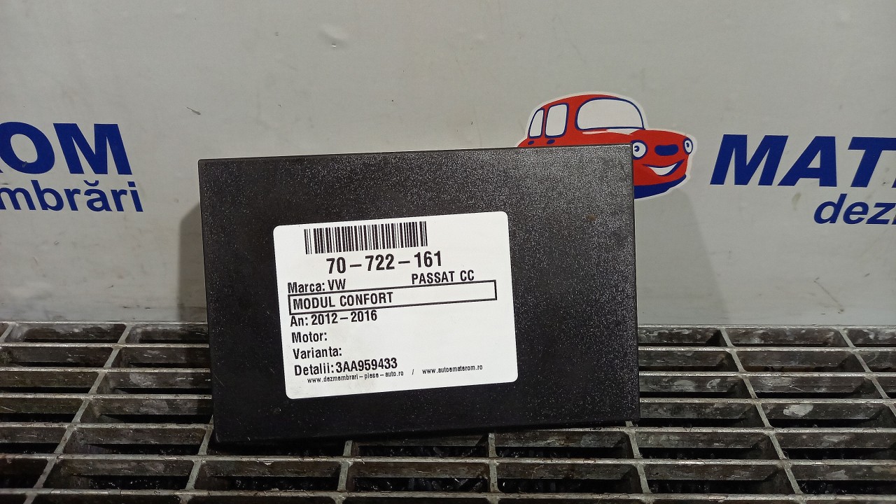 MODUL CONFORT VW PASSAT CC - - (2012 2016)