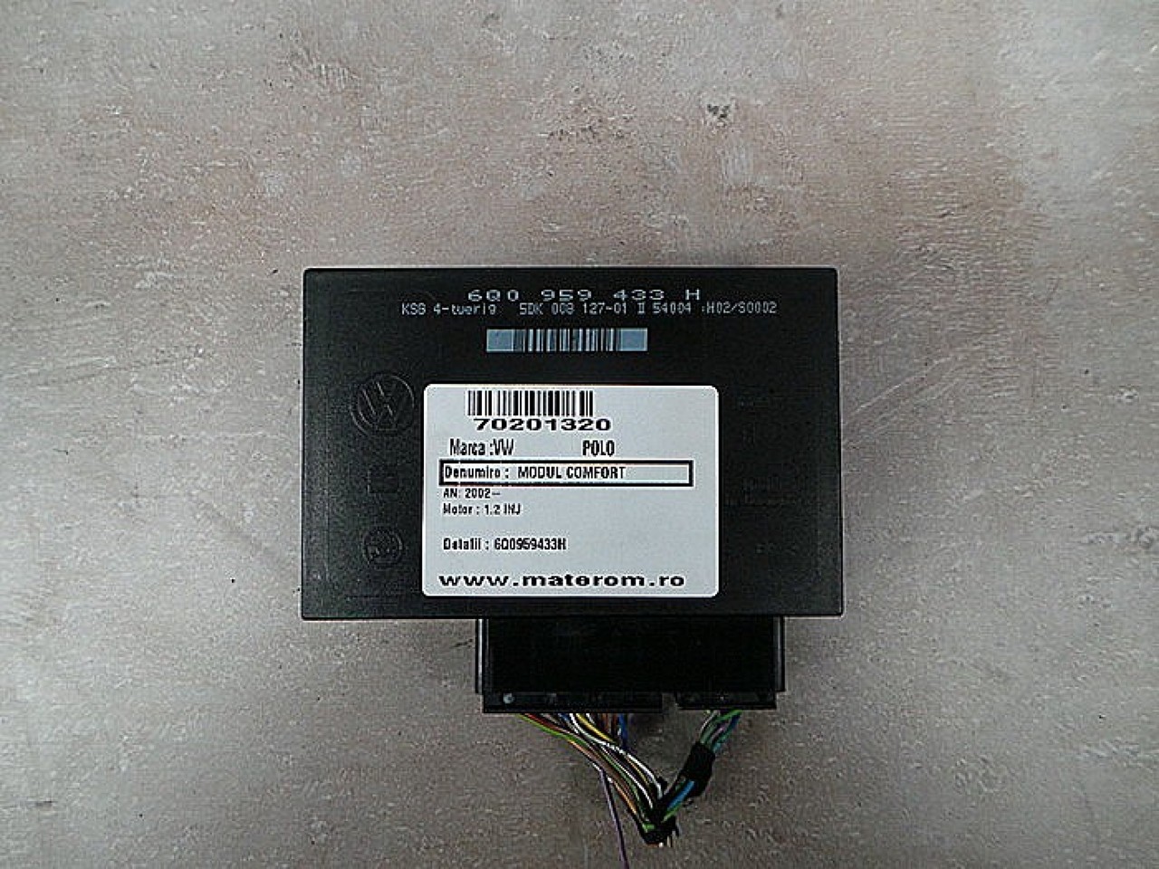 MODUL CONFORT VW POLO 1.2 INJ - (2002 2005)