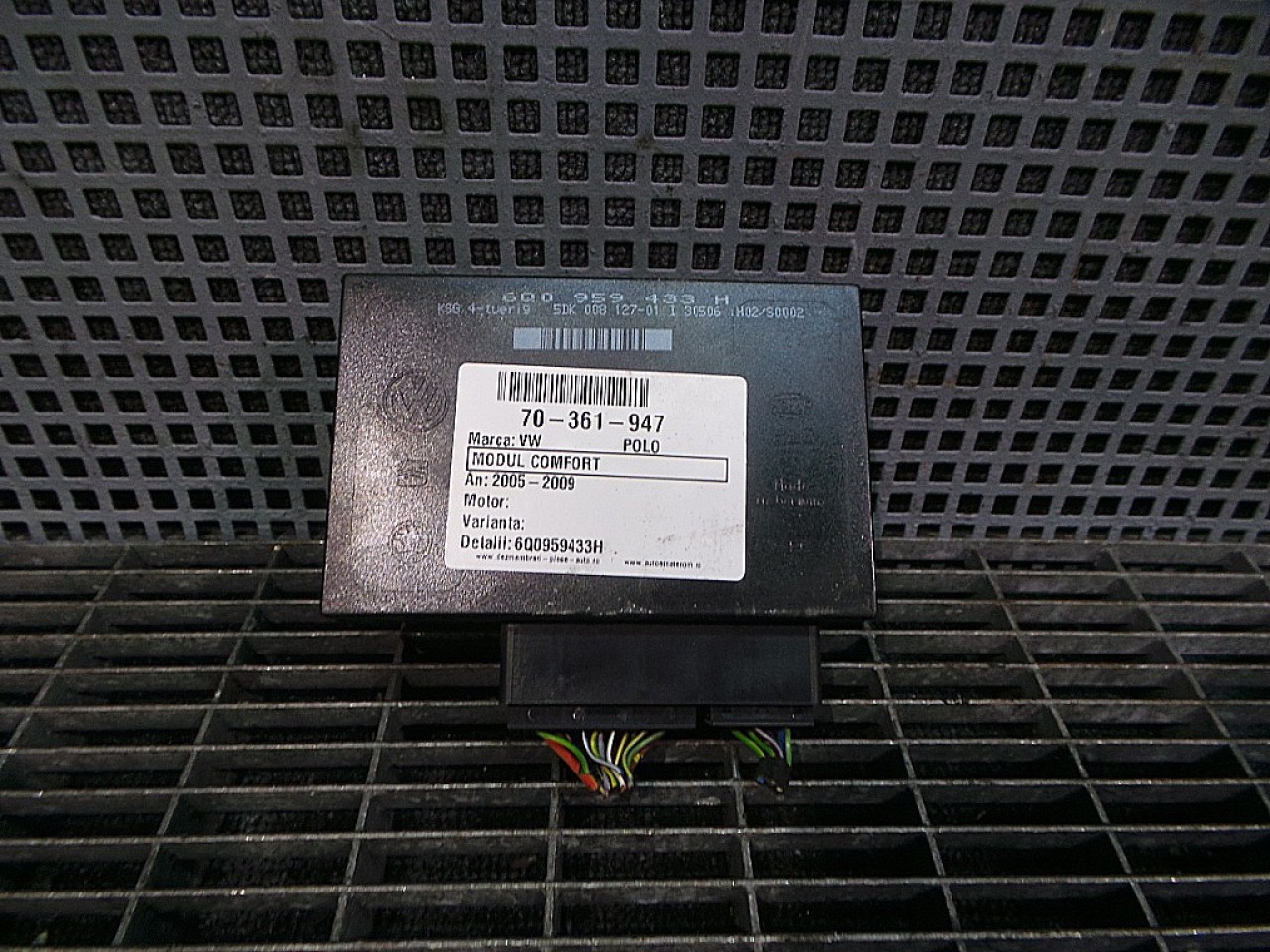 MODUL CONFORT VW POLO - - (2005 2009)