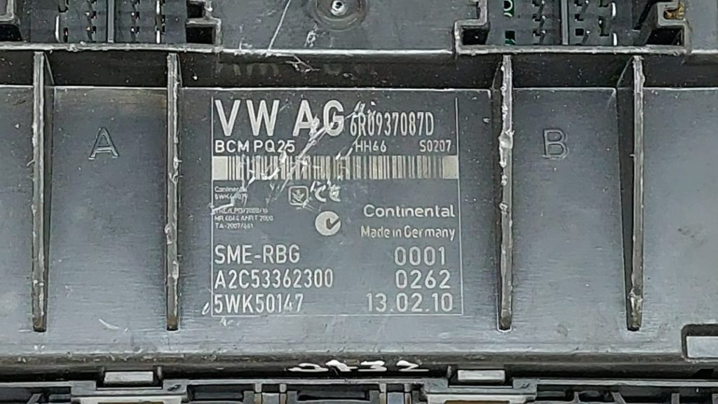 Modul confort VW, Seat Ibiza, 6R0937087D, 5WK50147, BCMPQ25