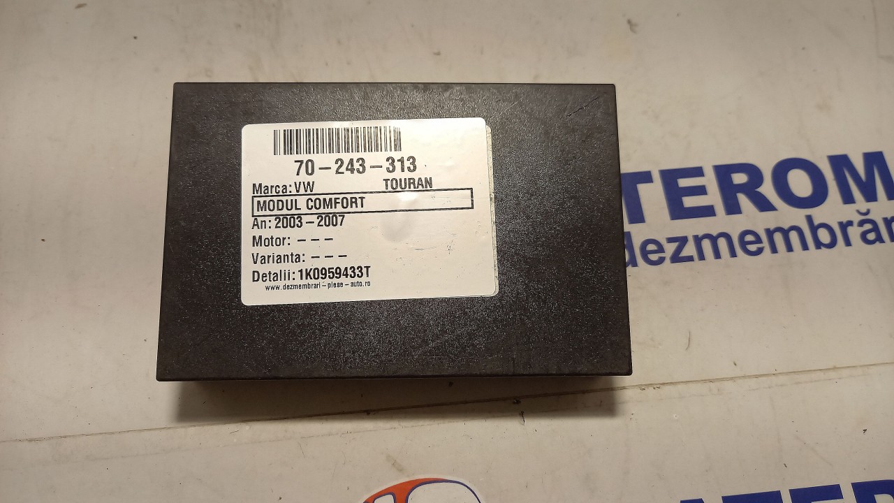 MODUL CONFORT VW TOURAN - - (2003 2007)