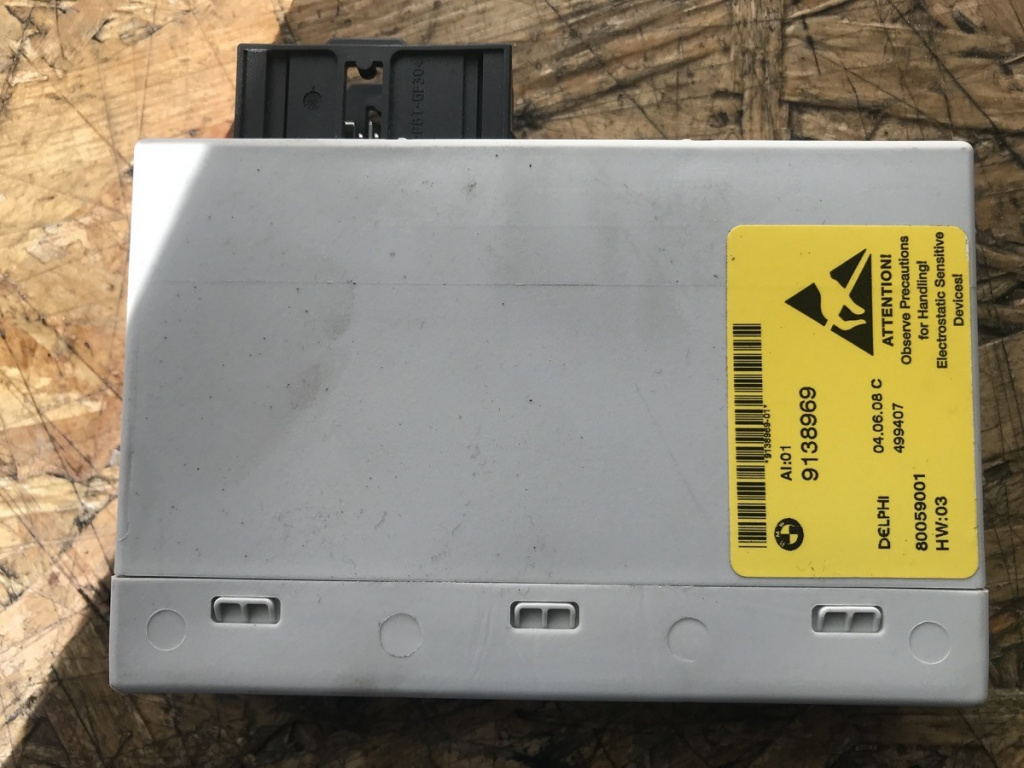 Modul consola centrala LCI BMW E60 Bej sedan 2008 (9138969)