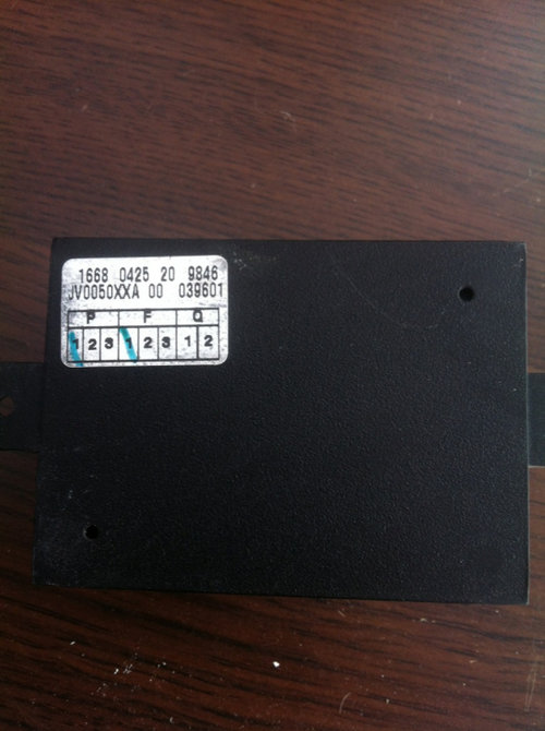 Modul control 2 Mercedes-Benz A-Class W168 [1997 - 2001] Hatchback A 160 AT (102 hp)