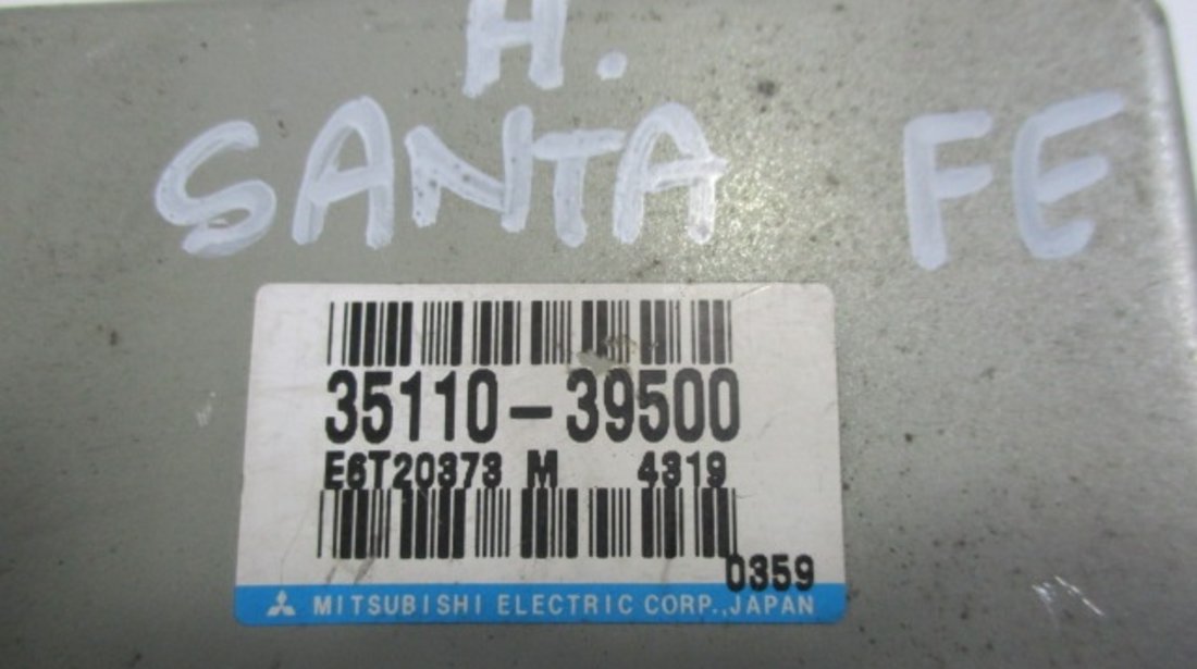 MODUL CONTROL 35110-39500 HYUNDAI SANTA FE 1 FAB. 2001 - 2006 ⭐⭐⭐⭐⭐