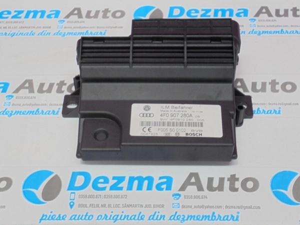 Modul control 4F0907280A, Audi A6 (4F2, C6) 2.0tdi (id:157258)