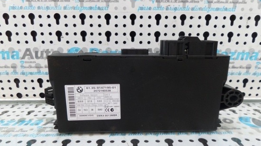 Modul control, 9147195, Bmw 5 (E60), (id: 173052)