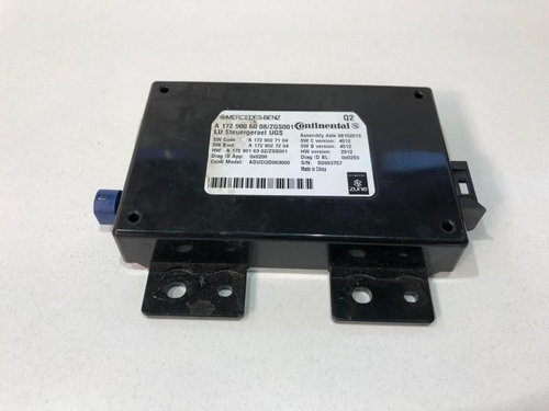 Modul control a1729006008 Mercedes-Benz E-Class W212 [2009 - 2013]