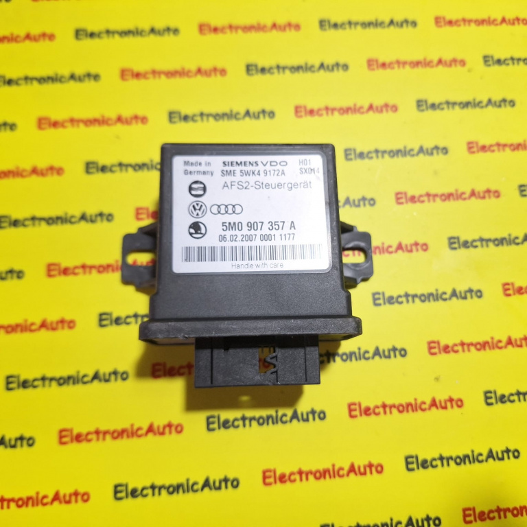 Modul control AFS Vw Audi 5M0907357A, 5WK49172A