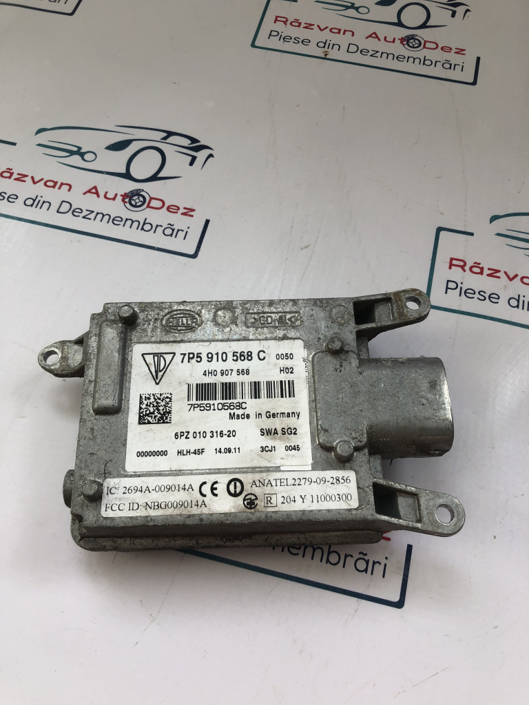 Modul control asistenta schimbare banda Porsche Cayenne 2011, 7P5910568C