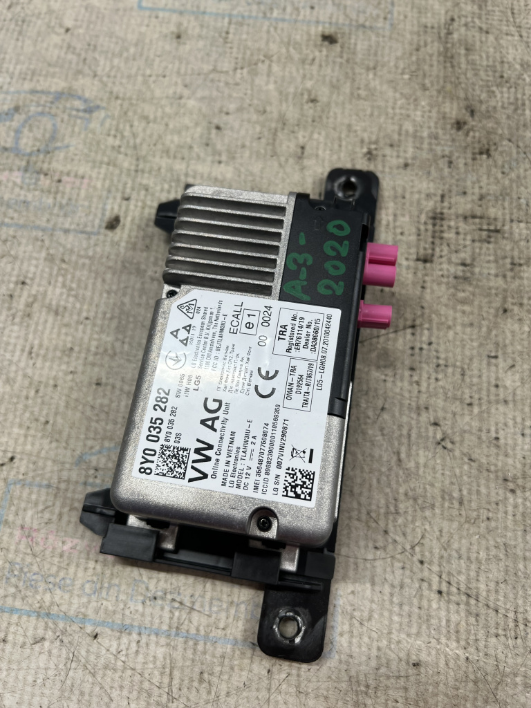 Modul Control Audi A3 8Y 2020, 8Y0035282