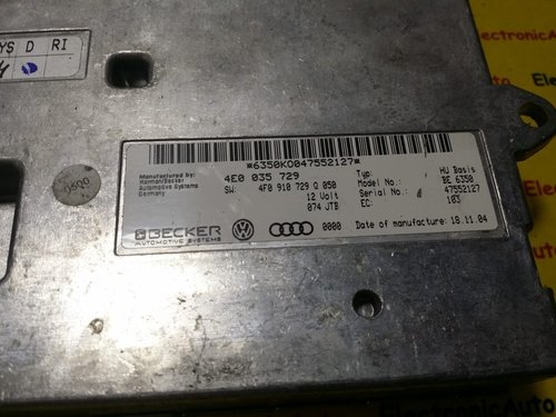 Modul Control Audi A6 4F 4E0035729, 4E0 035 729